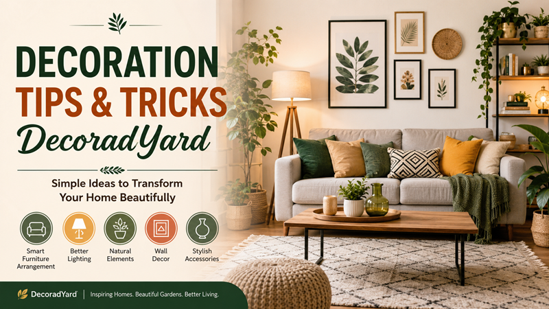 Decoration Tips and Tricks DecoradYard: A Complete Guide